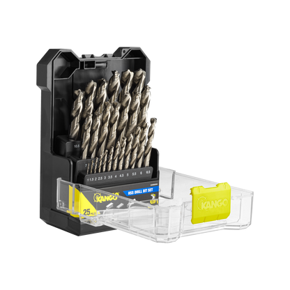 Kango HSS Drill Bit Set - 25 Piece - 1-13mm