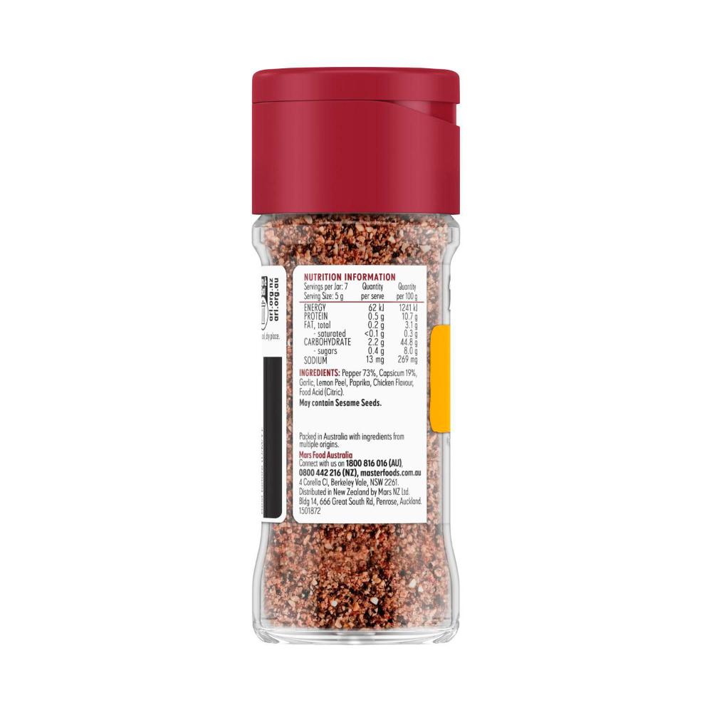 MasterFoods Medium Pepper Steak Seasoning - 35g
