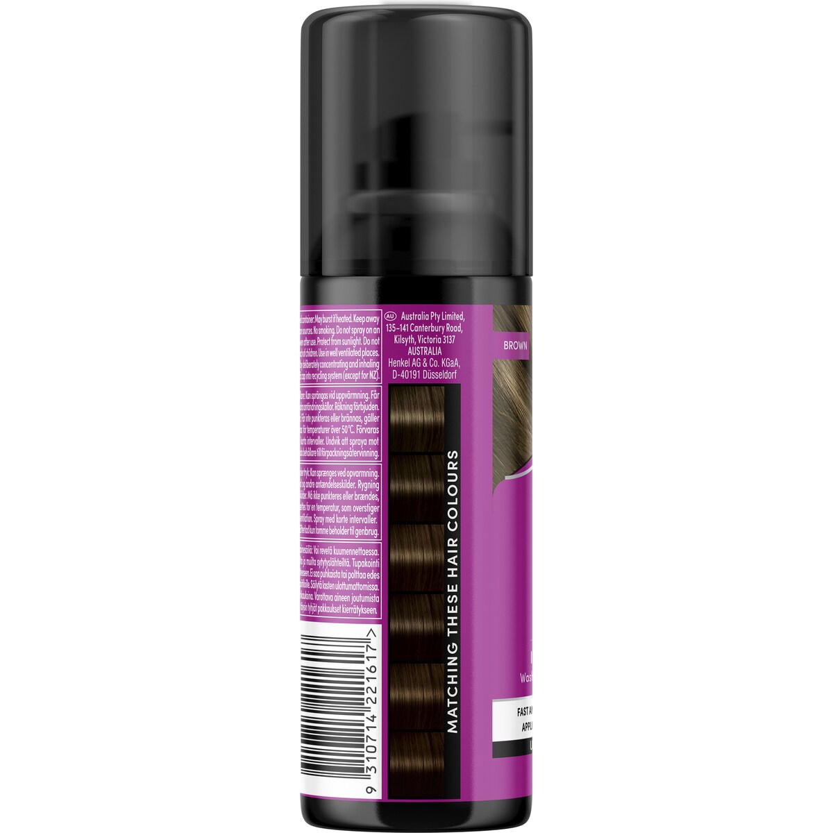 Schwarzkopf Brown Root Retoucher Hair Colour Grey Cover 70g