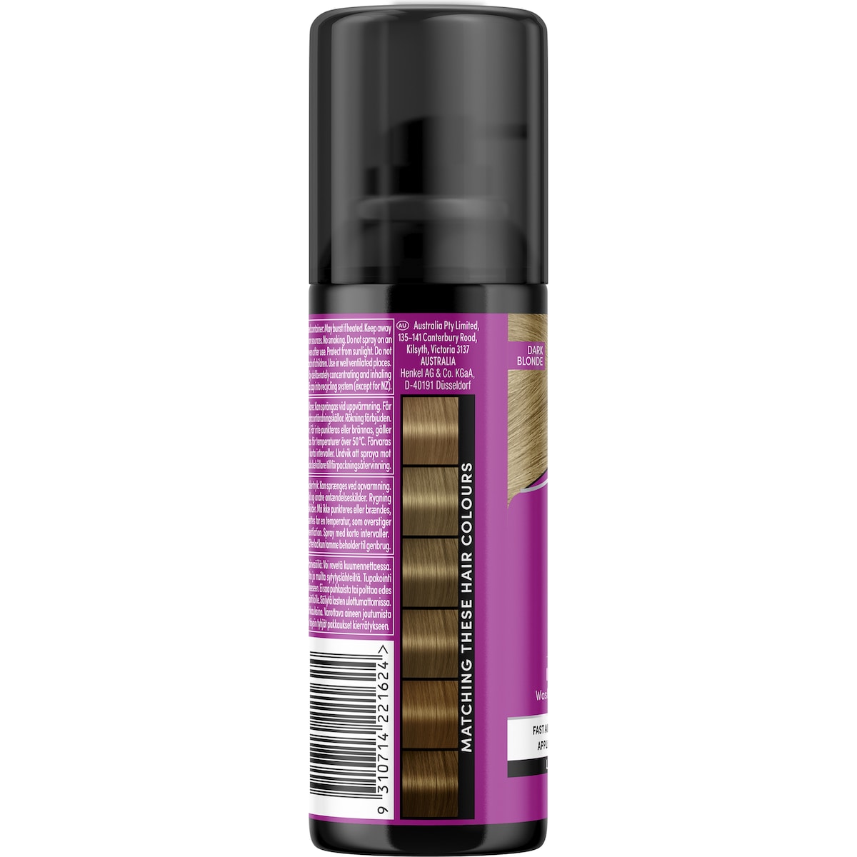 Schwarzkopf Dark Blonde Root Retoucher Hair Colour Grey Cover 120ml