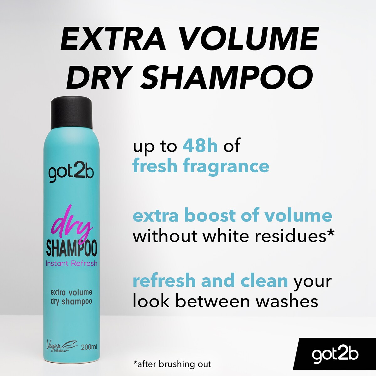 Got2b Fresh It Up Extra Volume Dry Shampoo 200ml