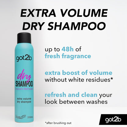 Got2b Dry Shampoo Extra Volume 200ml