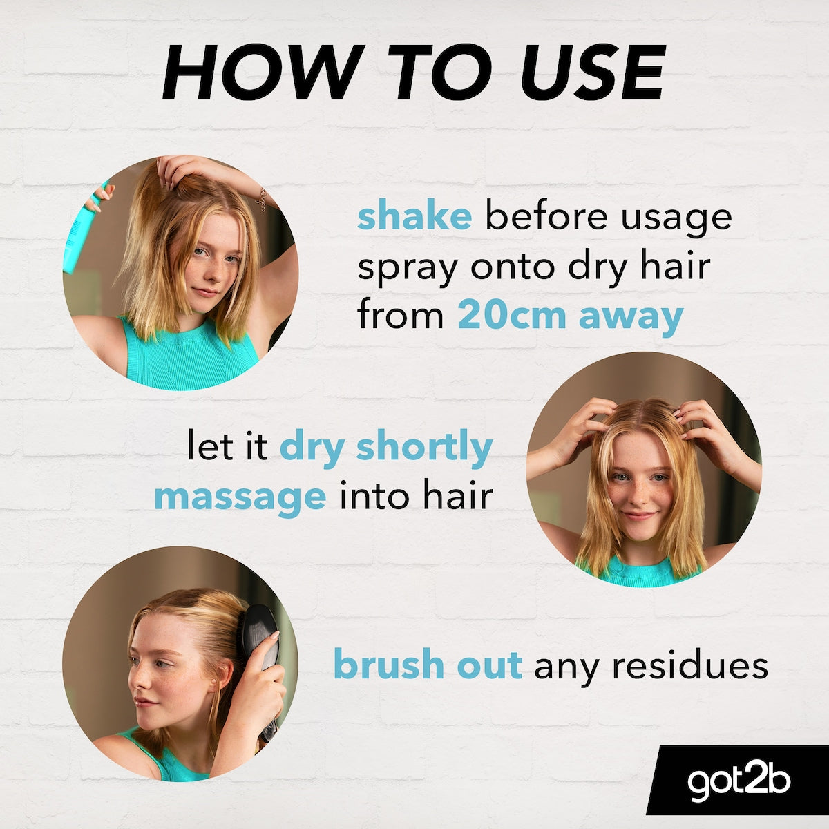 Got2b Dry Shampoo Extra Volume 200ml