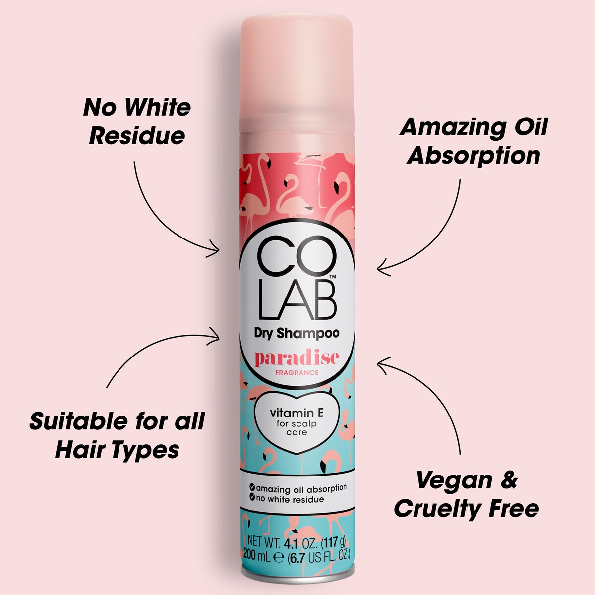 Colab Dry Shampoo Paradise 200ml