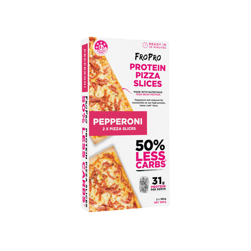 Fropro Protein Slices Pepperoni Pizza 2 Pack - 360g