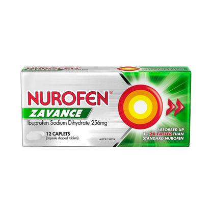 Nurofen Zavance Caplets - 12 pack