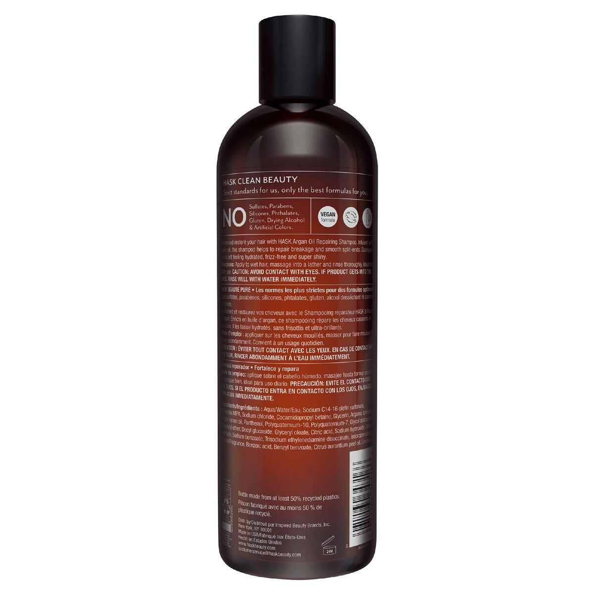 Hask Argan Oil Repairing Shampoo 355mL