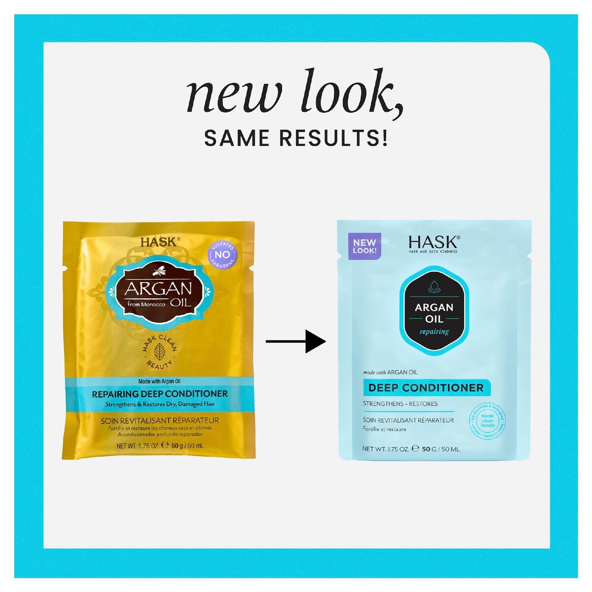 Hask Argan Oil Repairing Deep Conditioner 50g