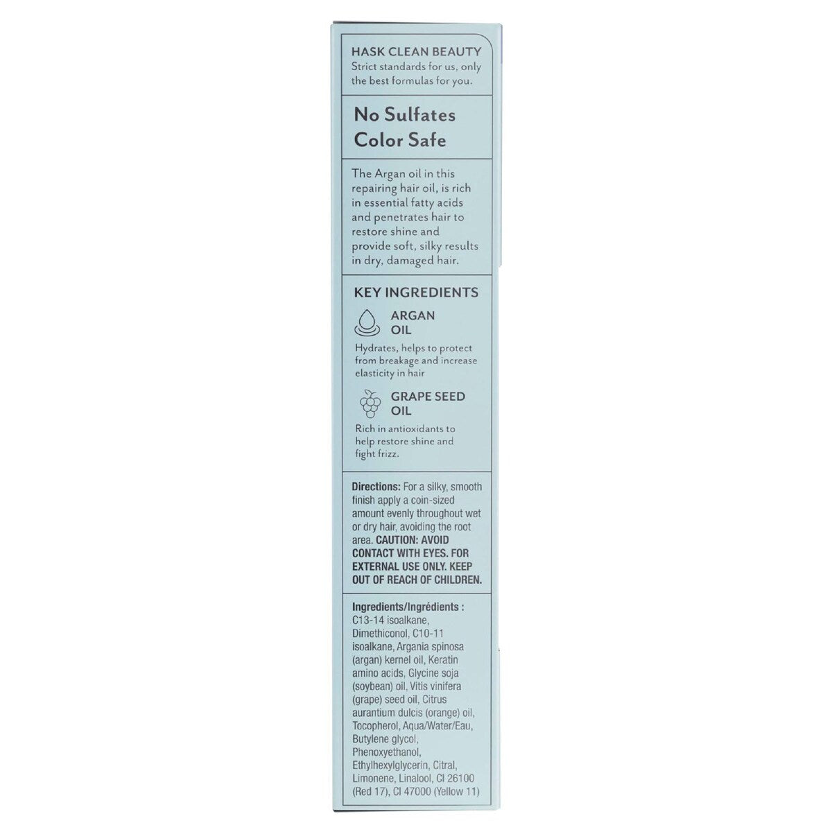 Hask Argan Oil Repair Hair Oil 59ml