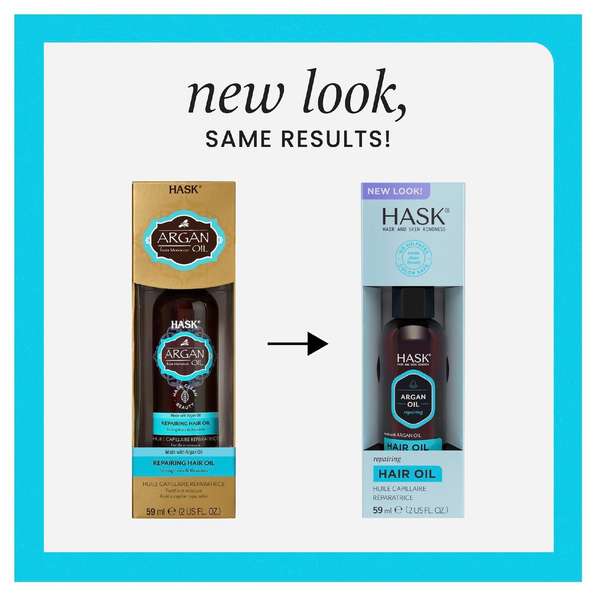 Hask Argan Oil Repair Hair Oil 59ml