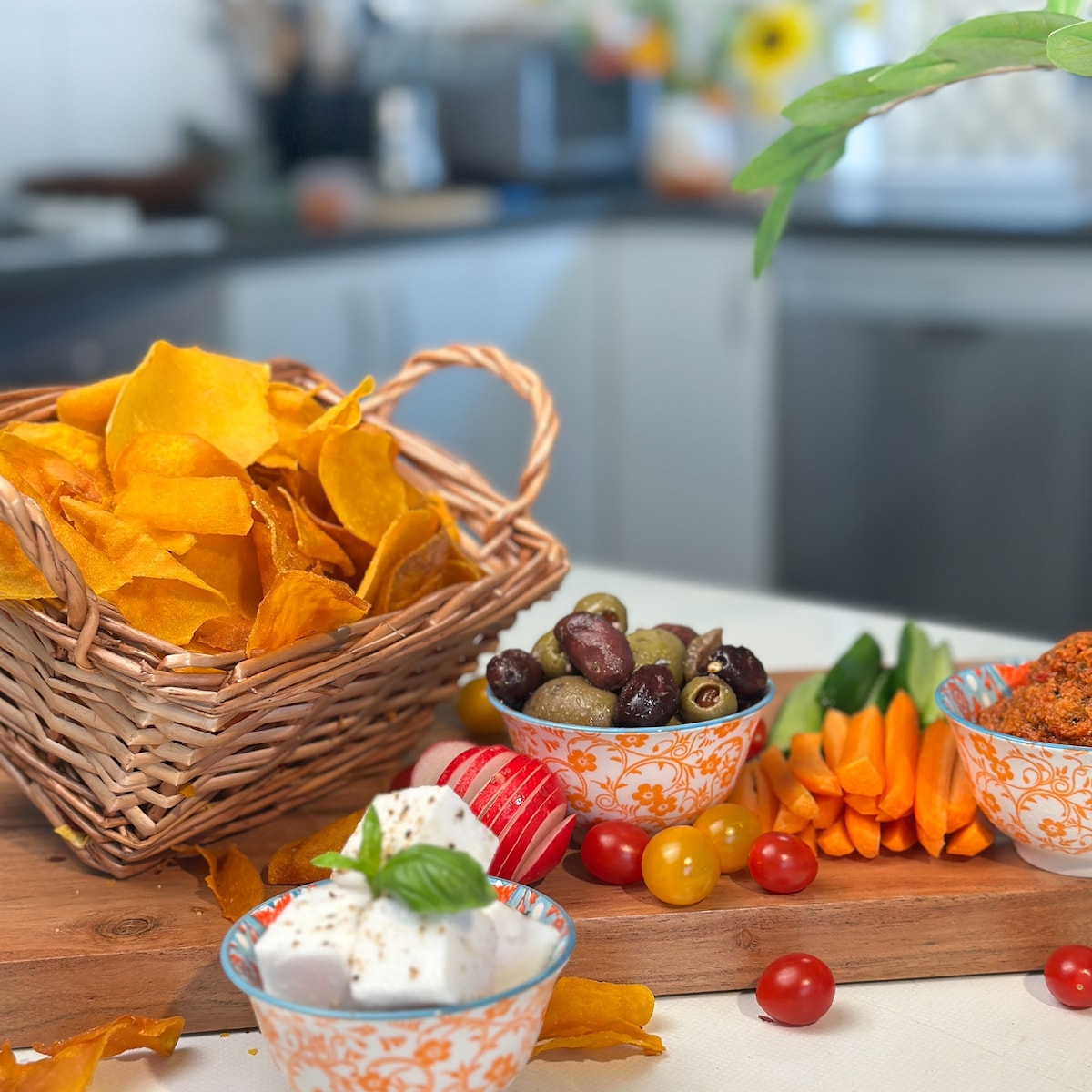 Vege Chips Yellow Sweet Potato Deli Crisps 100g