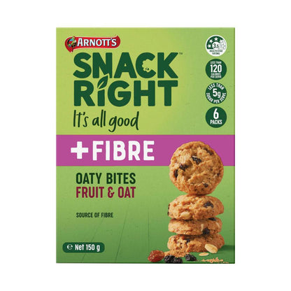 Arnott's Snackright Oaty Bites Fruit - 150g
