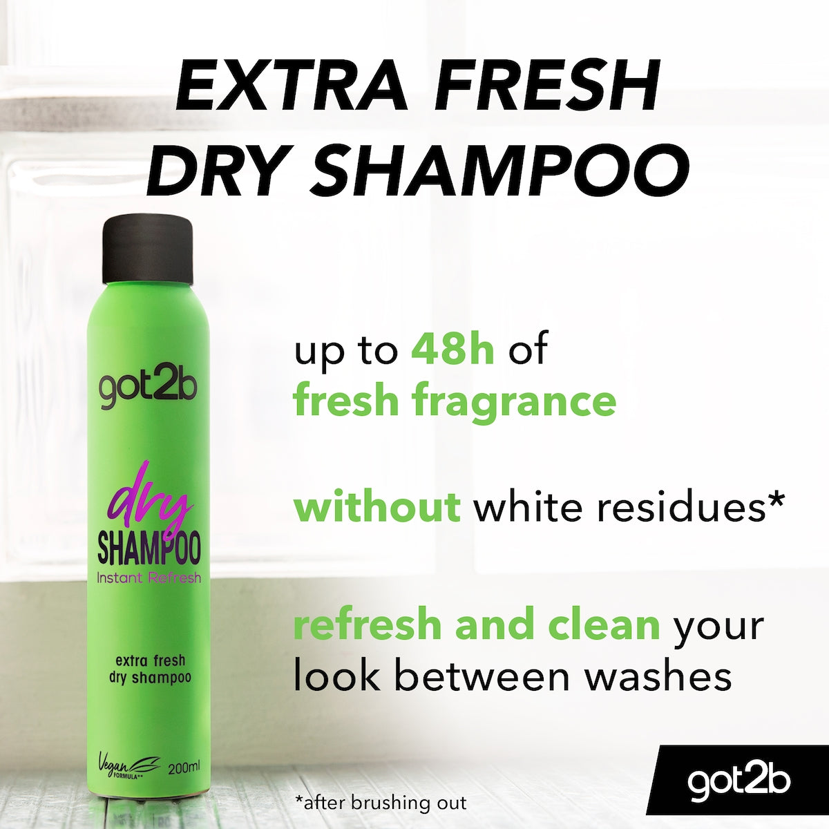 Got2b Dry Shampoo Extra Fresh 200ml