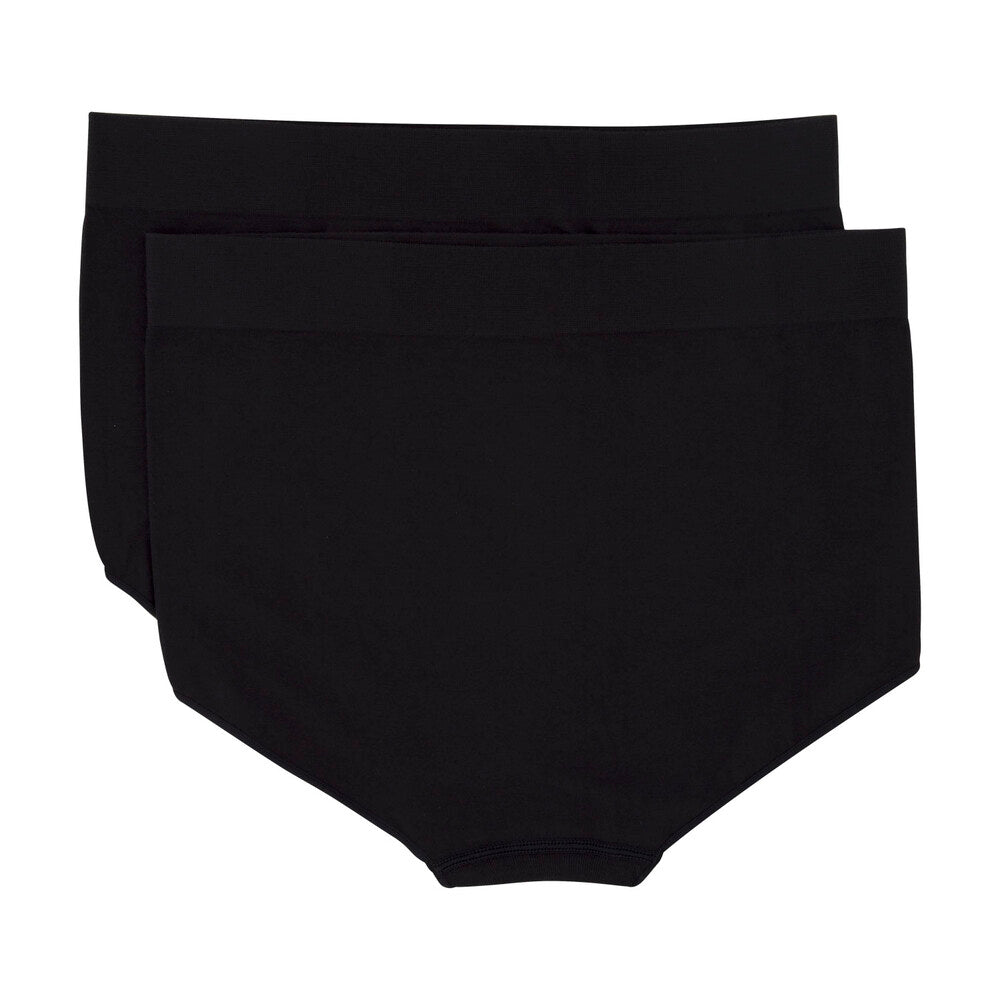 Bonds Womens Seamless Full Brief Size 14 - 2 Pack