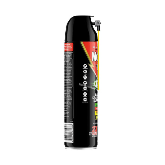 Mortein Powergard Crawling Insect Killer Easy Reach With Germ Kill - 320g