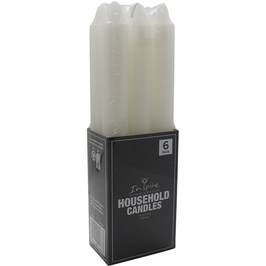 Essentials Candle Submarine Plain 6 Pack