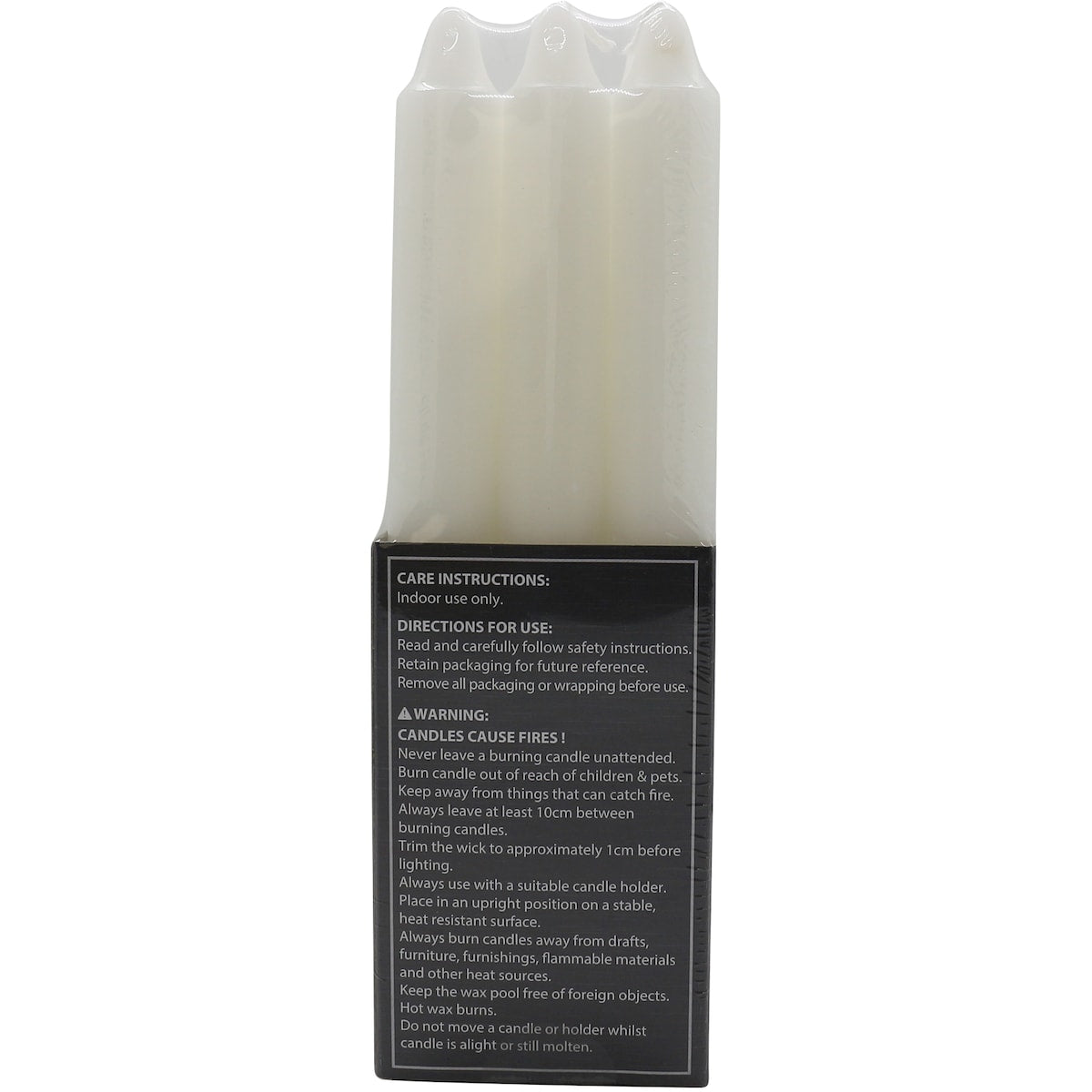Essentials Candle Submarine Plain 6 Pack