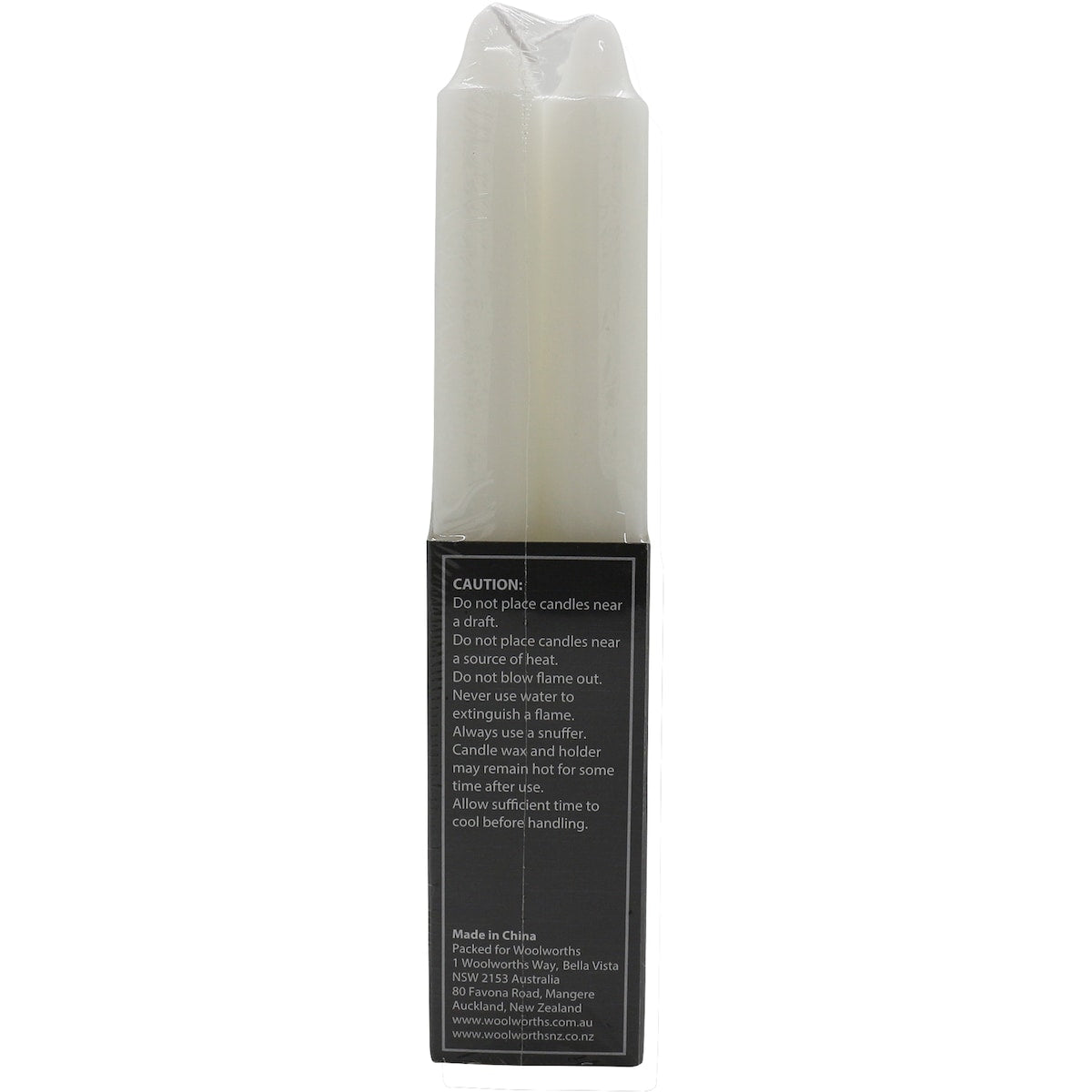Essentials Candle Submarine Plain 6 Pack