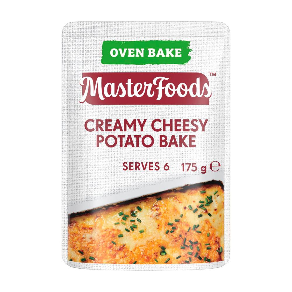 MasterFoods Side Dish Creamy Cheesy Potato Bake Recipe Base - 175g