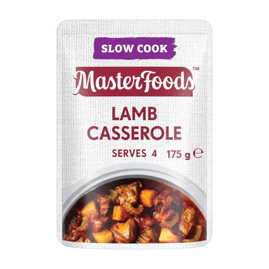 MasterFoods Slow Cooker Lamb Casserole Recipe Base - 175g