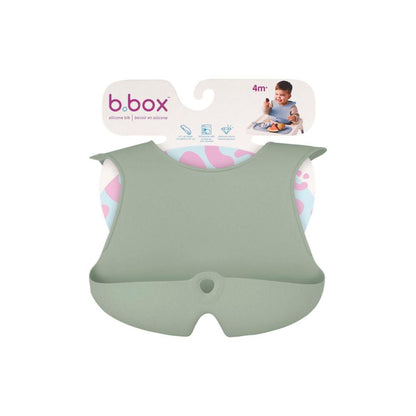 B.box Silicone Feeding Baby Bib - 1 Each