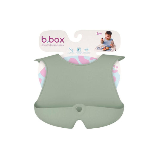 B.box Silicone Feeding Baby Bib - 1 Each