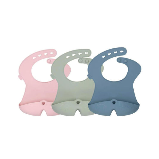 B.box Silicone Feeding Baby Bib - 1 Each