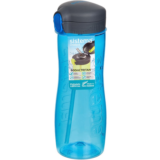 Sistema Bottle Quick Flip Assorted 800ml