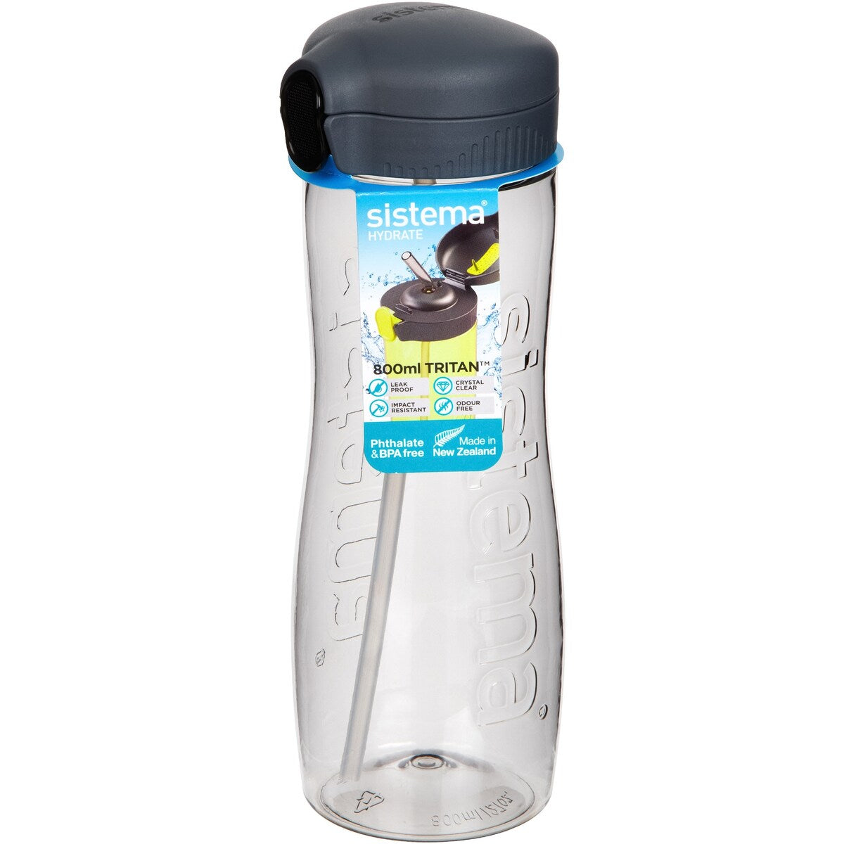 Sistema Bottle Quick Flip Assorted 800ml