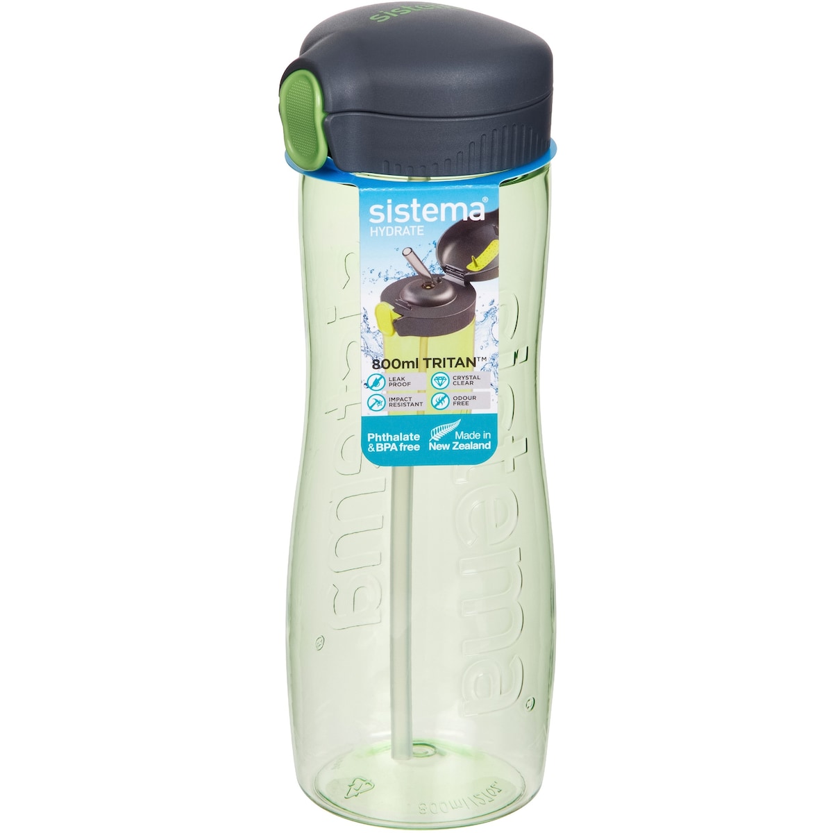 Sistema Bottle Quick Flip Assorted 800ml