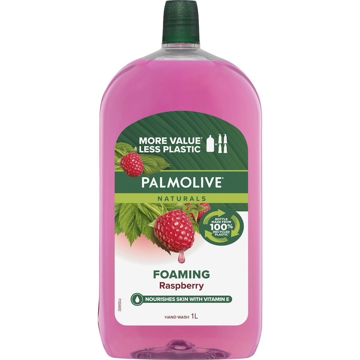 Palmolive Foaming Liquid Hand Wash Soap Refill Raspberry 1l