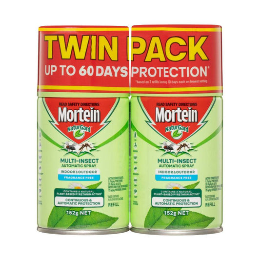 Mortein Naturgard Mik Automatic Spray Fragrance Free Refill - 304g
