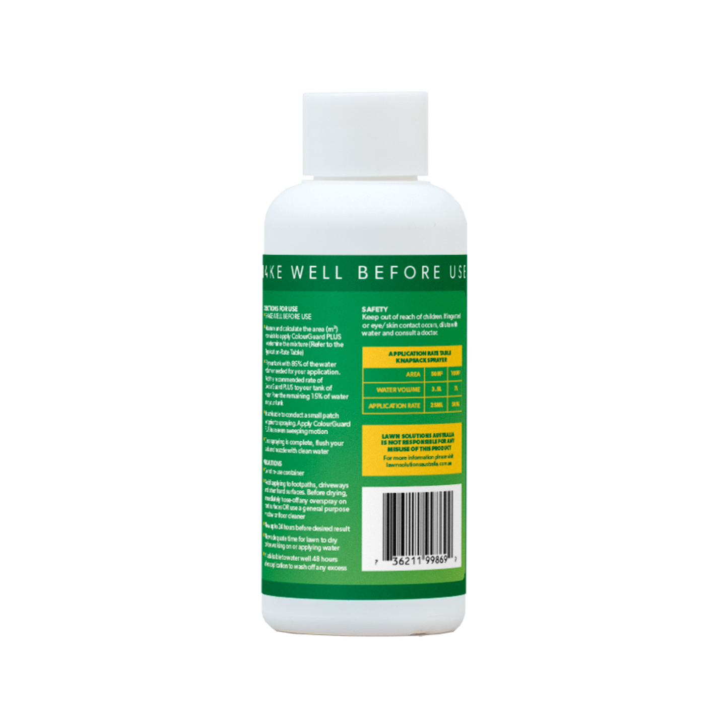 Lawn Solutions Australia Colourguard Plus Concentrate - 100ml