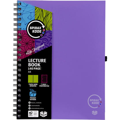 Spirax Kode p958 a4 Lecture 140 Pg Assorted Each