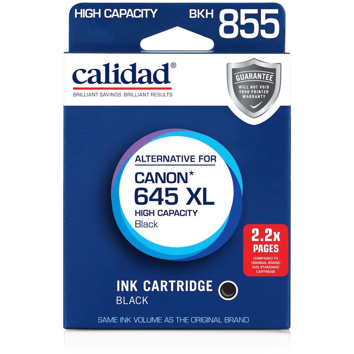 Calidad Canon Pg 645 Xl Black Ink Cartridge Each