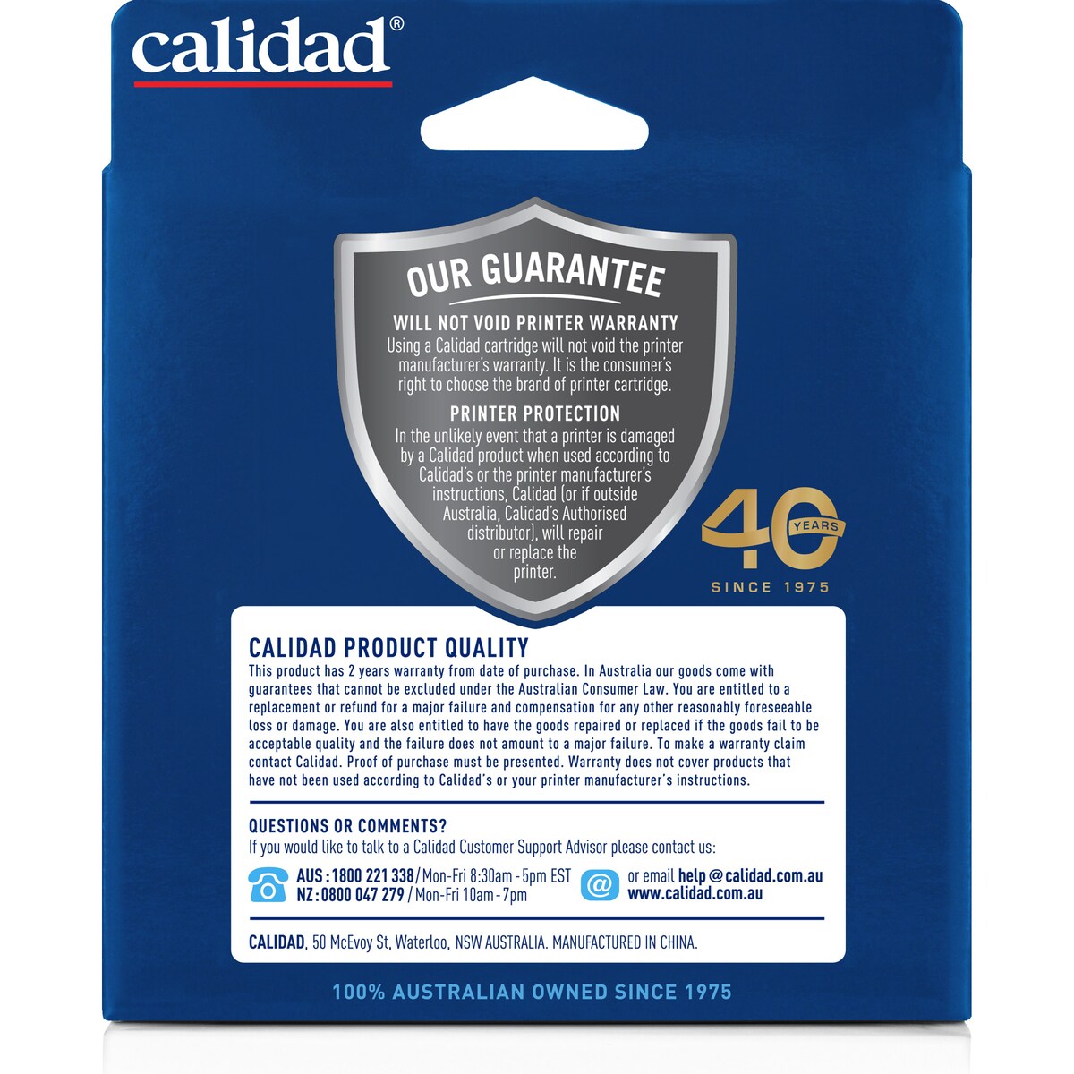 Calidad Canon 650 Xl & 651 Xl Ink Cartridges 5 Pack