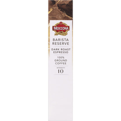 Moccona Barista Reserve Capsules Dark Roast Espresso 10 Pack, 1pc