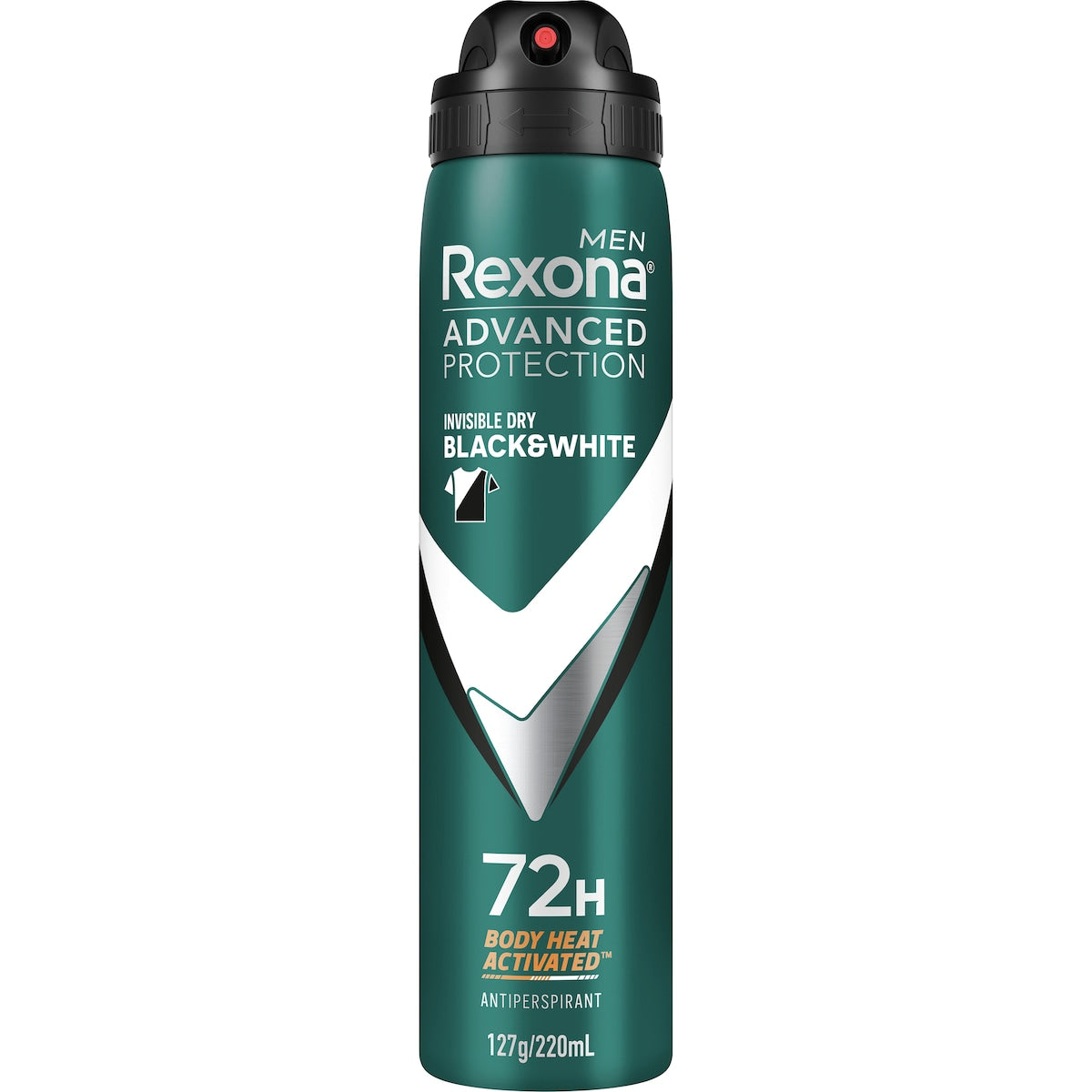 Rexona Men Advanced Protection Deodorant Invisible Dry 220 Ml