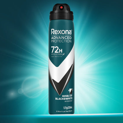 Rexona Men Advanced Protection Deodorant Invisible Dry 220 Ml