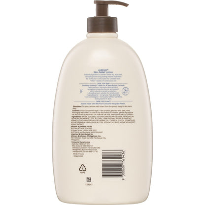 Aveeno Skin Relief Fragrance Free Body Lotion Dry Sensitive Skin 1l