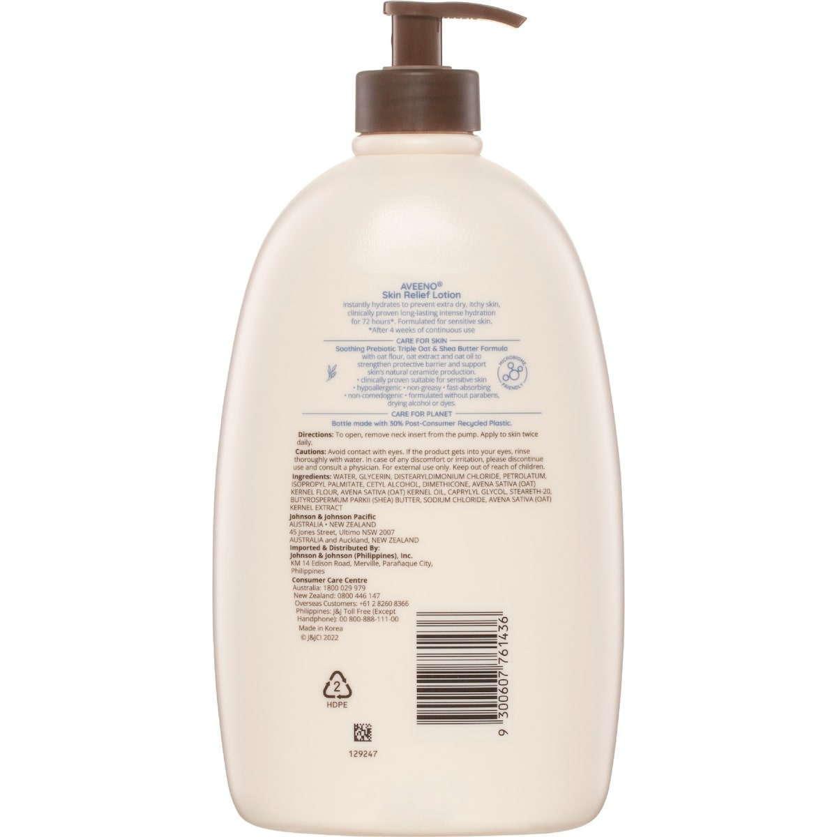 Aveeno Skin Relief Moisturising Body Lotion Sensitive 1l