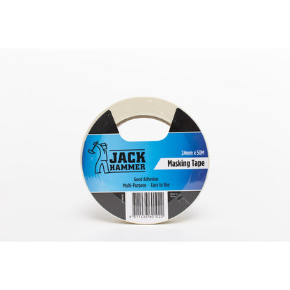 Jack Hammer Masking Tape 24Mm X 50M each