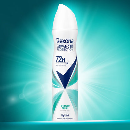 Rexona Women Advanced Protection 72h Antiperspirant Shower Fresh 220 Ml