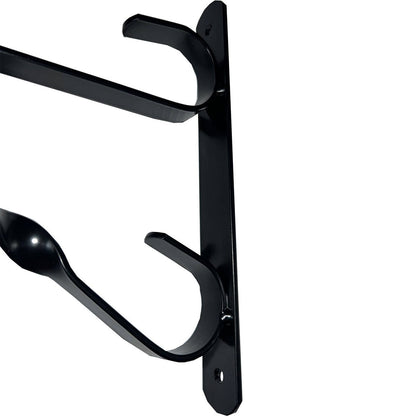 Jack Black Strap Wall Bracket 250mm Steel Durable Garden Decor