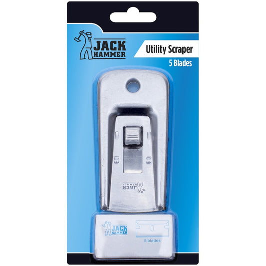 Jack Hammer Utility Scraper 5 Blades Each