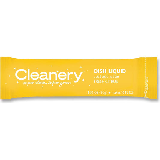 Cleanery Dishwashing Liquid Powder Refill Citrus 30g