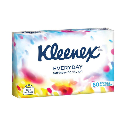 Kleenex Facial Tissue Soft - 60 pack