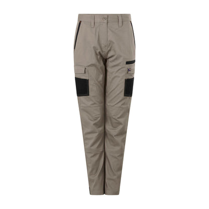 Citeco Womens Cargo Pant - Size 14 - Khaki