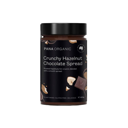 Pana Organic Crunchy Hazelnut Chocolate Spread - 400g