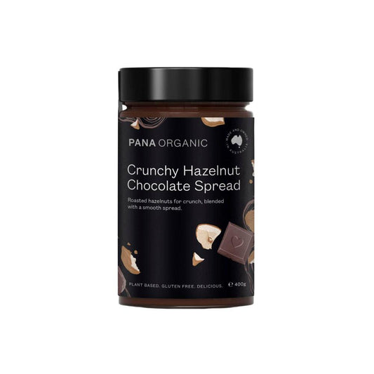 Pana Organic Crunchy Hazelnut Chocolate Spread - 400g